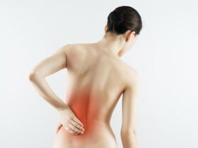 ओस्टियोचोन्ड्रोसिस के साथ पीठ दर्द